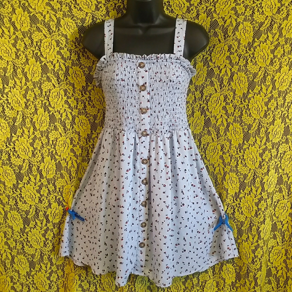 Boho Babydoll Smocked Fit & Flare Tunic